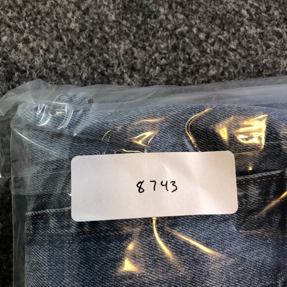 J Crew Denim Shorts Womens 36 Blue Mid Length High Rise 7" Inseam Mom Jorts - Picture 10 of 10